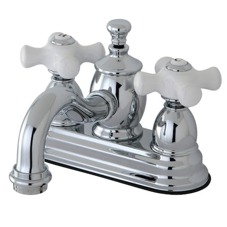 Kingston Brass KS7101PX 4" Centerset Bathroom Faucet, Polished Chrome KS7101PX